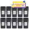 10PCS 2200mAh PMNN4252AR Replacement Li-ion Battery For Motorola CP040, CP140, CP160, CP180, CP150, CP200, DP1400 Two Way Radio 1