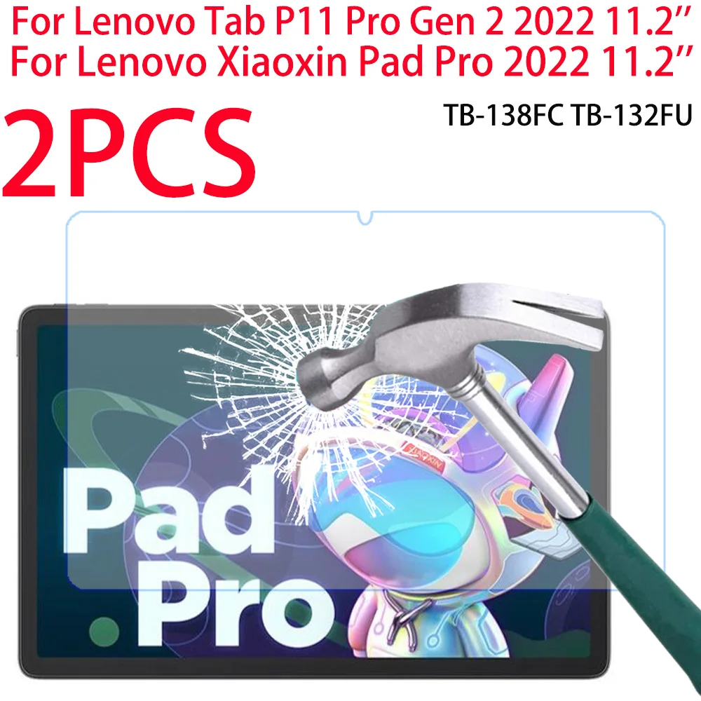 Película de Vidro para Lenovo Tab P11 Pro Gen Xiaoxin Pad Tb138fc 11.2 Packs 2023 Packs