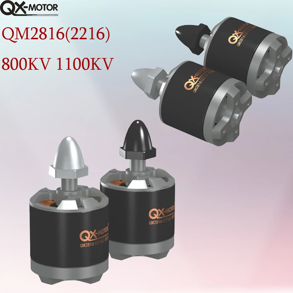 

QX-мотор с бесщеточным двигателем QM2816(2216) 800KV 1100KV CW CCW для комплекта совместимого пропеллера 1045 RC самолета