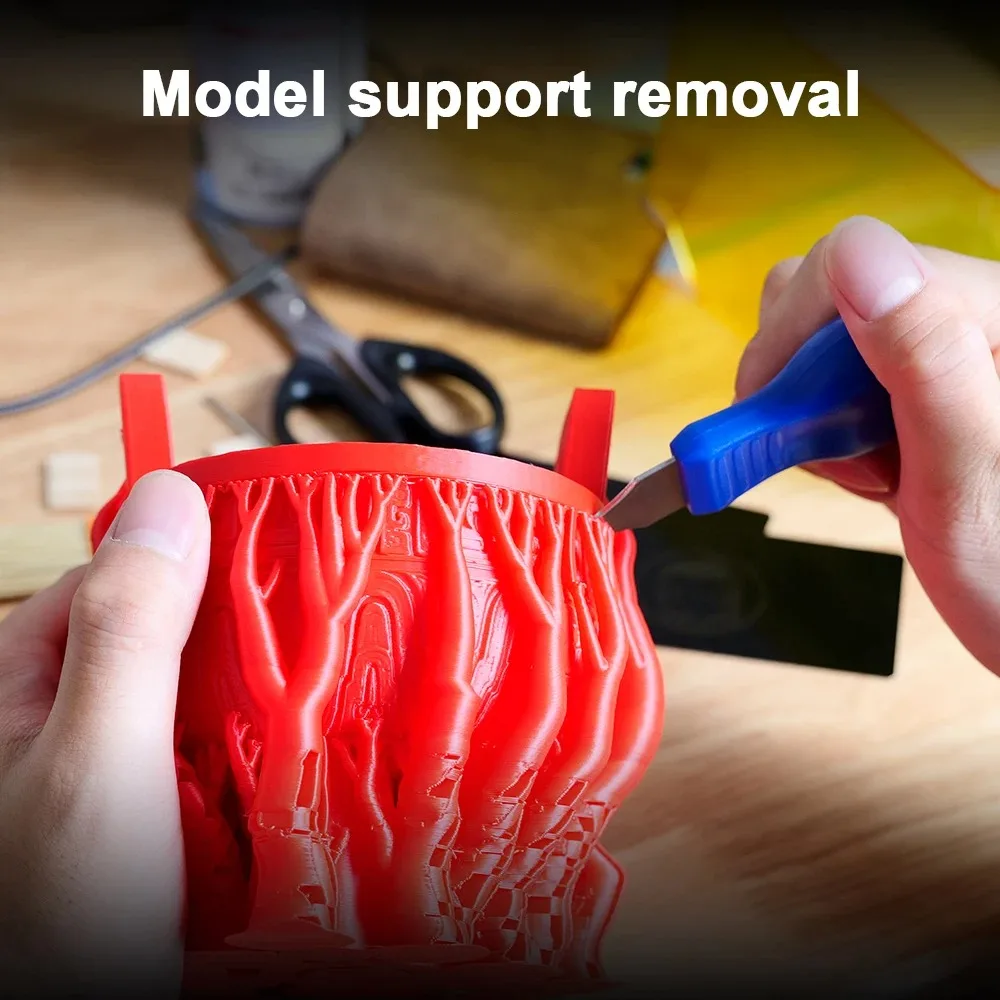 3D Printer Support Removal Tool Kit - Precision Accessories for PLA, ABS, and UV-Resin Models