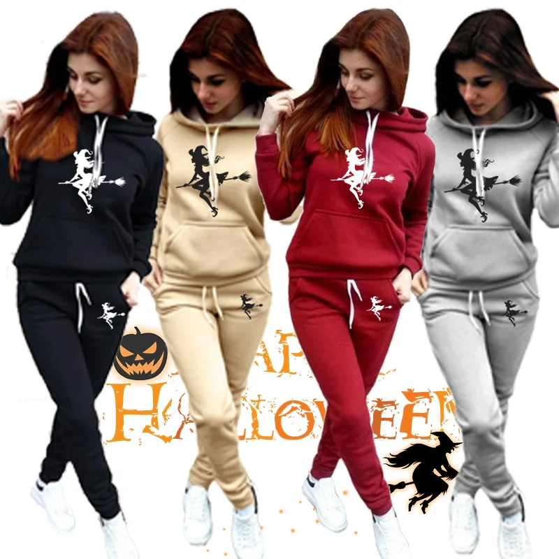 Women's halloween Hoodie suit sportswear Pullover oversize sportswear jogging sportswear All Saints Jogging Suit saints row 4 re elected pc