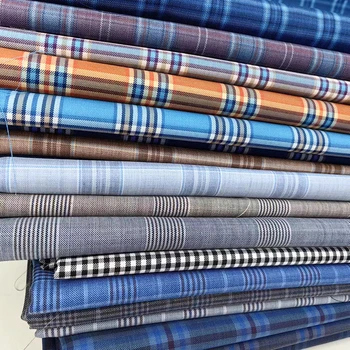 Plaid British Fabric Worsted Wool 1