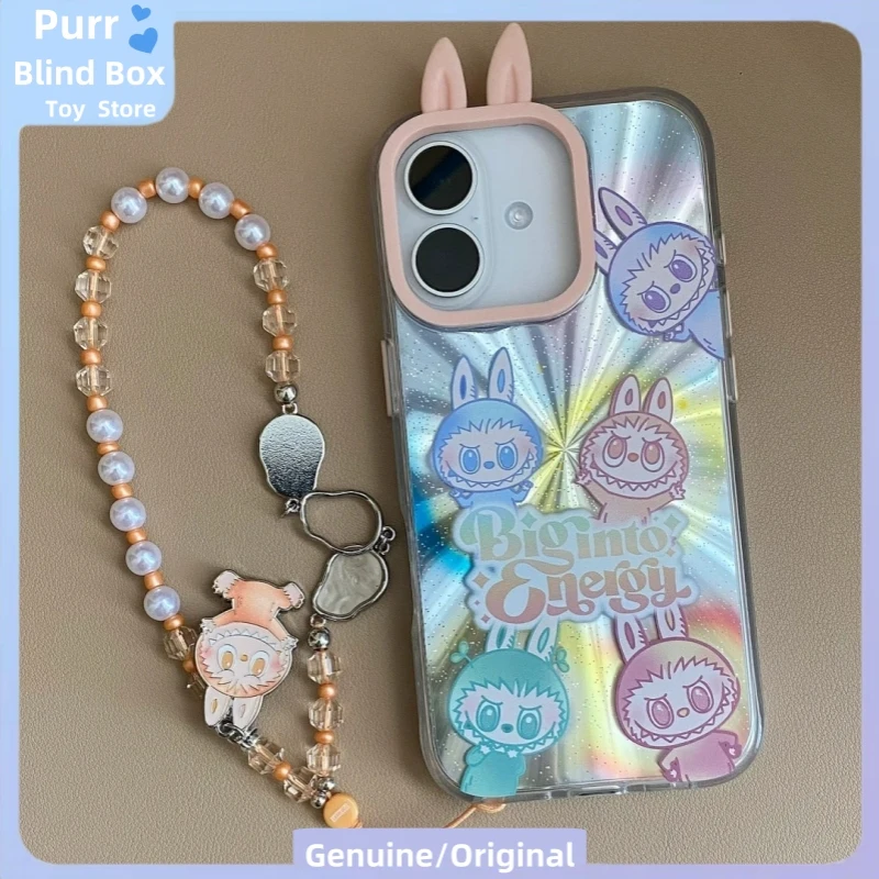 Genuine POP MART LABUBU “Big Into Energy” V3 Series – Blind Box Phone Charm, iPhone Case & Wireless Charger (Mystery Box Gift) 2