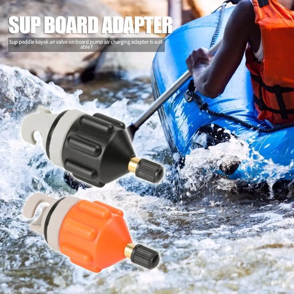 Air Valve Adapter Inflatable Rowing Rubber Boat Paddle Canoe Kayak  Compressor Converter Fishing boat Supplies kayak accessories - AliExpress
