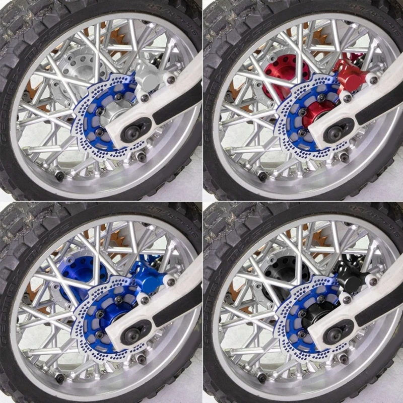AluminumAlloy Wheel Axles for LOSI Promoto MX 1/4 Remote Control Motorcycles Toy Universal Front Rear Axles for Motorbike 5