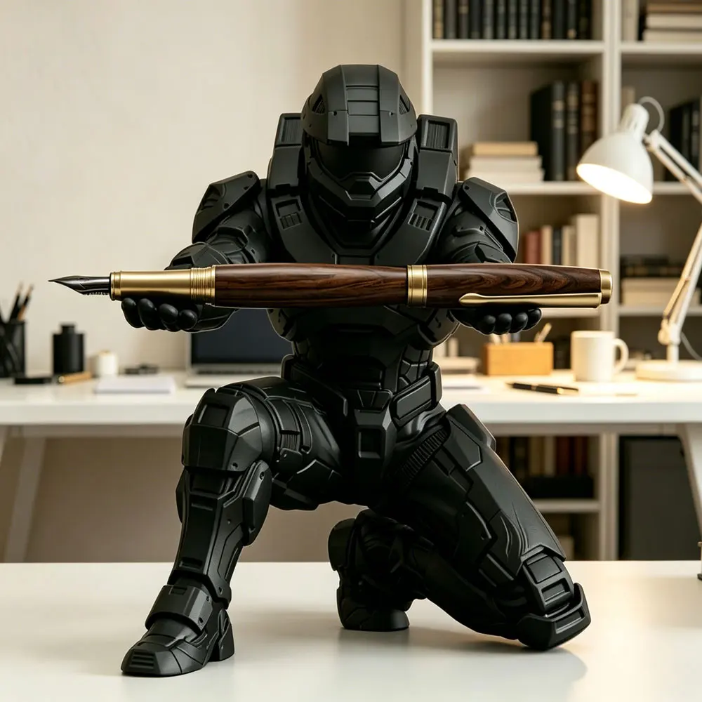 Revolutionary 3D Printed Pen Holder - Stylish and Creative Desktop Organizer