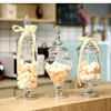 European Style Glass Storage Jar Transparent Candy Jar Candy Bottle Decoration Small Bottle Birthday Wedding Home Decoration 1