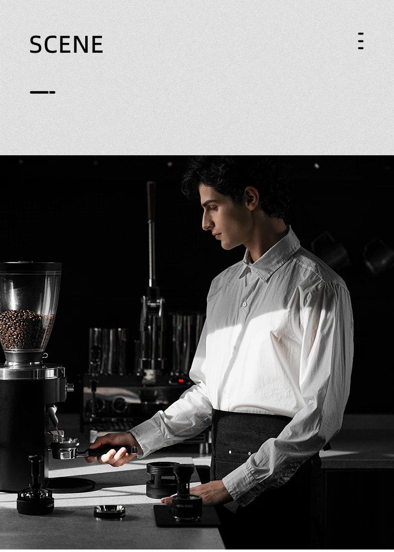 Description Picture 6 of itemCoffee Dosing Ring Magnetic Espresso Dosing Funnel 36 Magnets for 58MM Portafilter Barista Accessories Coffeeware