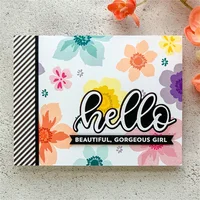Trampoline Animals Clear Stamps and Cutting Dies for Card Making Sentiments Die Cuts Embossing Stencils Template for DIY Scrapbo 6