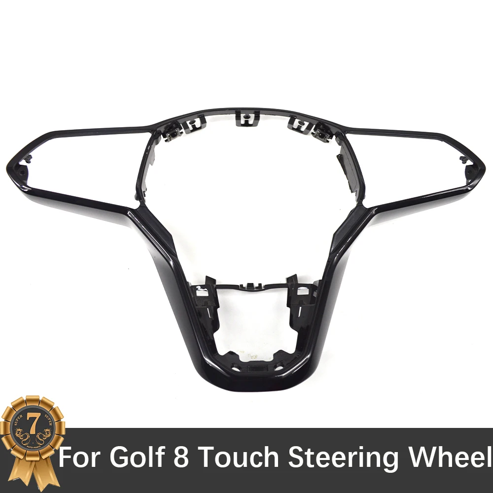 

For VW Golf MK8 LCD Touch Steering Wheel Frame Steering Wheel Key Black Frame