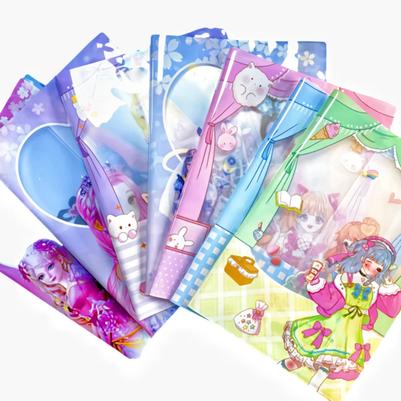 Book cover 16K thickened color printing activity bookcover students waterproof bookcover color activity
