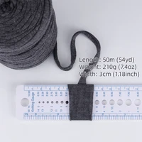 1Pcs Polyester T-Shirt Yarn For DIY Crafting Crochet And Knitting - Bags, Cushions, Dolls, Baskets, Scarves 210g/7.4oz 50m/54yd 2
