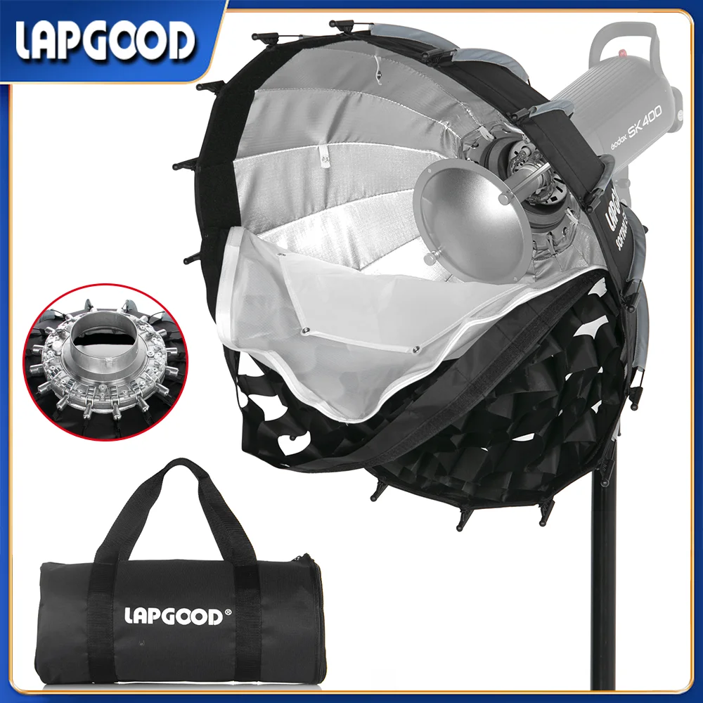 Amazon | LAPGOOD 60CM カメラフラッシュソフトボックス
