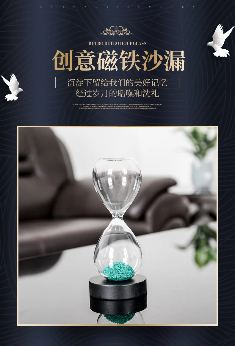 Reloj Magnetico Reloj De Arena Con Iman Reloj De Arena Con Imán