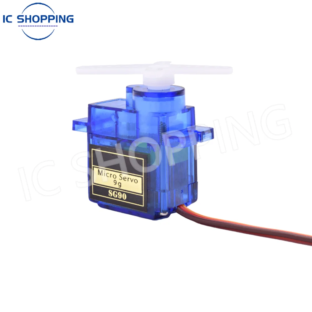 5 Pezzi Micro Servomotori 9G SG90 180° Per Robotica E Modellismo: Mini Servo Digitale Per RC, Arduino E Progetti Fai Da Te - 6