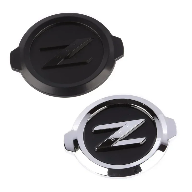 닛산 350Z 370Z Z33 Fairlady Nismo Z 로고 후면 부츠 트렁크 엠블럼 배지 자동차 스티커 데칼 크롬 블랙 ABS