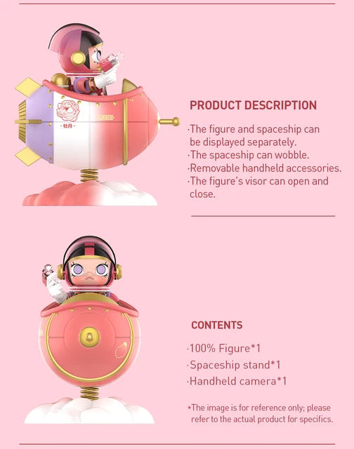 POP MART MEGA SPACE MOLLY 100% Blooming-Peony Limited