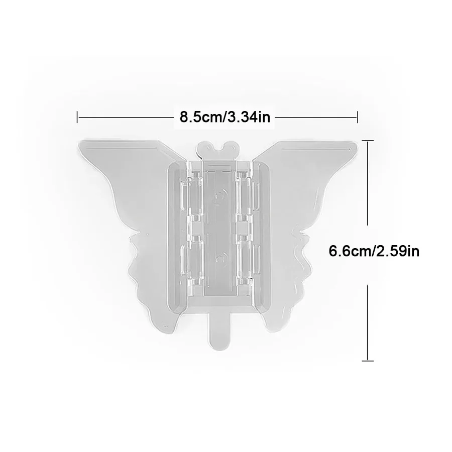 Sliding Window Limit Lock Transparent Butterfly Punch-free Pasted Door Window Safety Locks Buckle Baby Safety Protection 1pcs child lock,safety lock,door window lock
