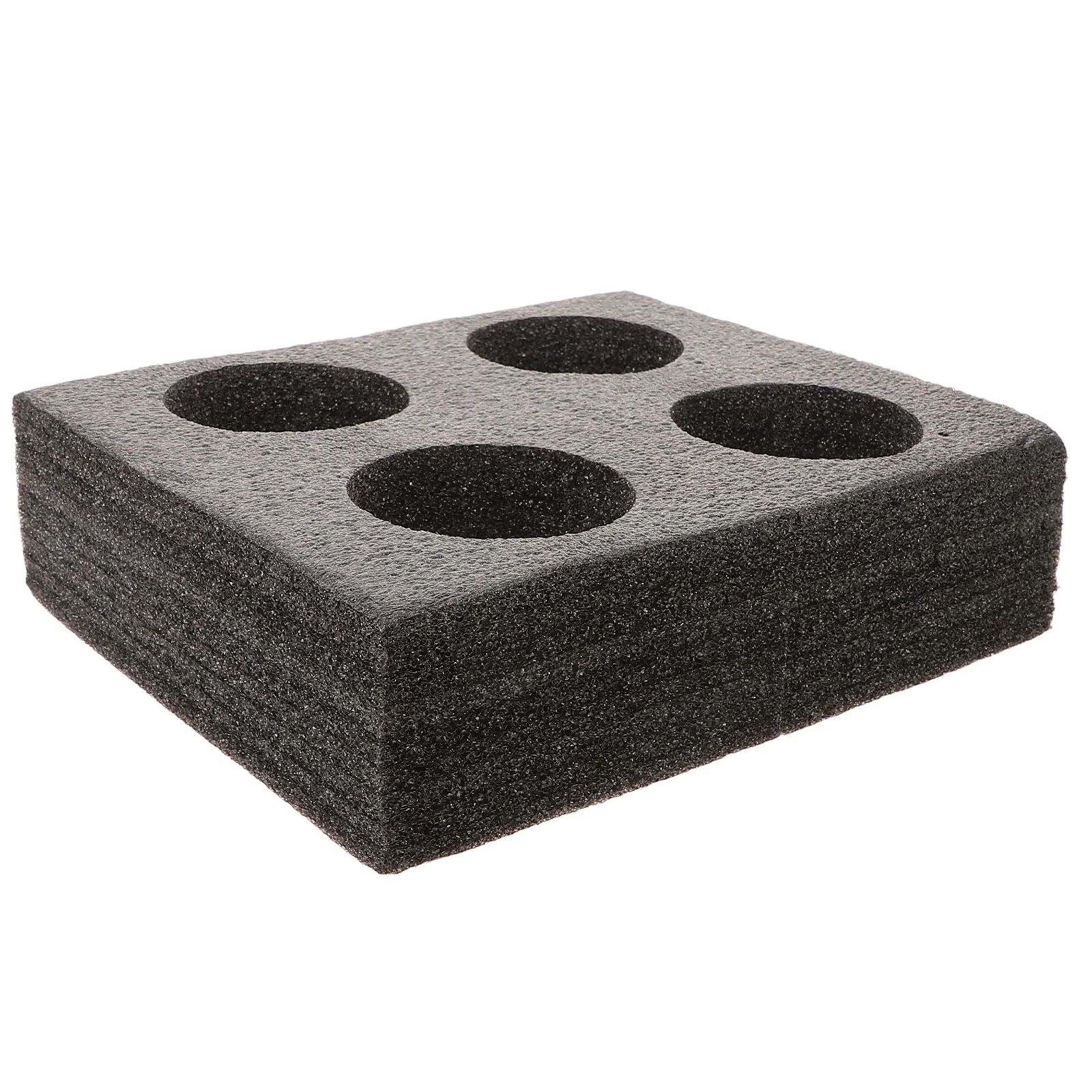 Four Hole Tea Holder Cup Carrier Takeout Packing Supply Drink Bottle Carrier Cup Trays Slots Tray Stand Beverage