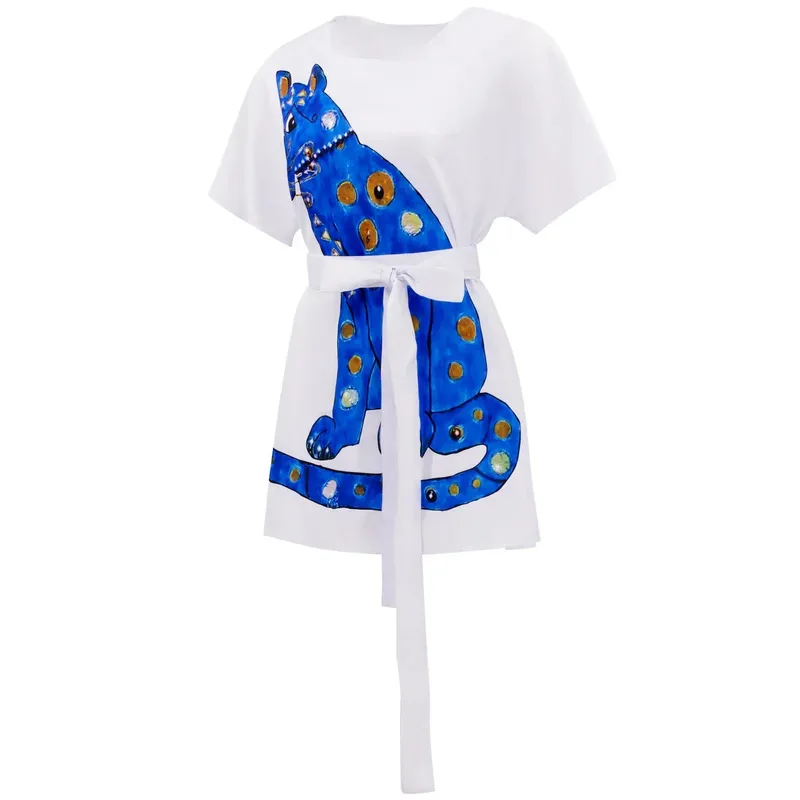 blue cat dress abba DIY Abba Outfit for Special Needs Sister