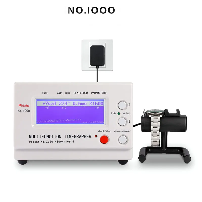 WeiShi No.1000 Timegrapher Watch Testing Tool Watch Tester for