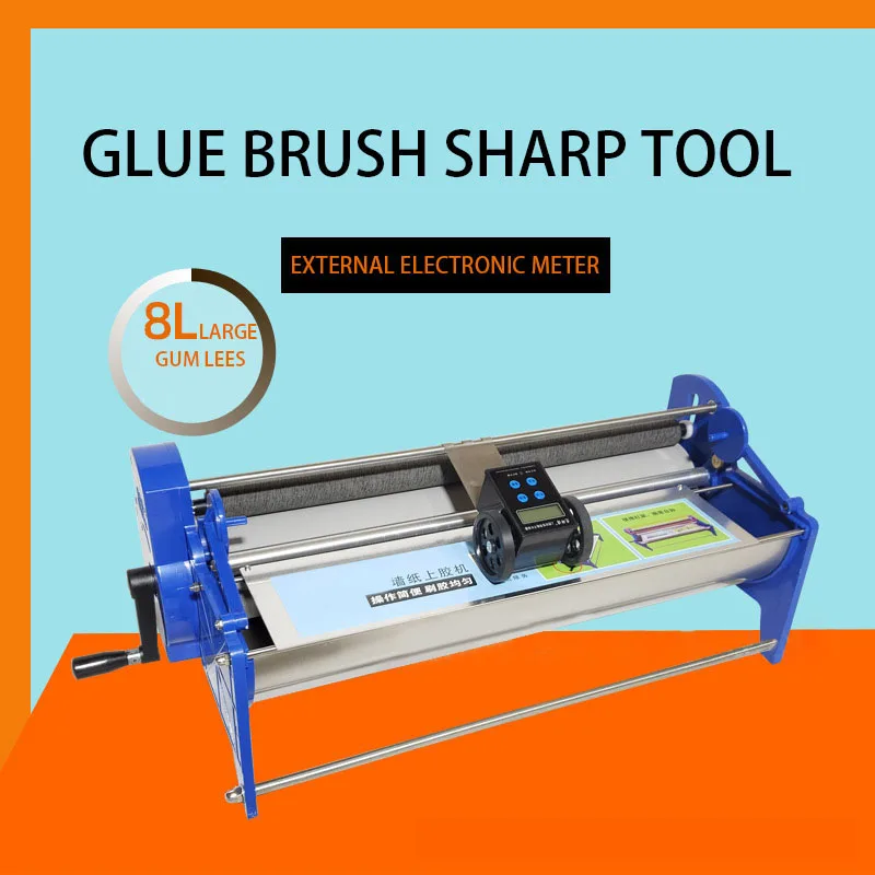 Manual 70cm Wallpaper Glue Coating Machine Coater Wallpaper Paste