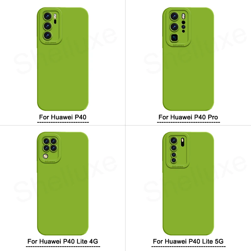 Elegant Square Liquid Silicone Soft Phone Case - Premium Protection