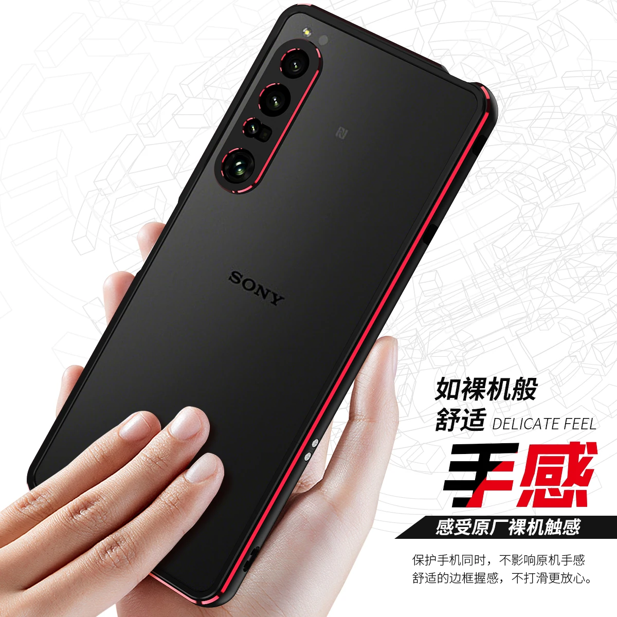 Aluminum Metal Bumper Case For Sony Xperia 1 IV 1IV X1 IV For Xperia 1 IV X1V Cover CASE Carmera+Frame Protector
