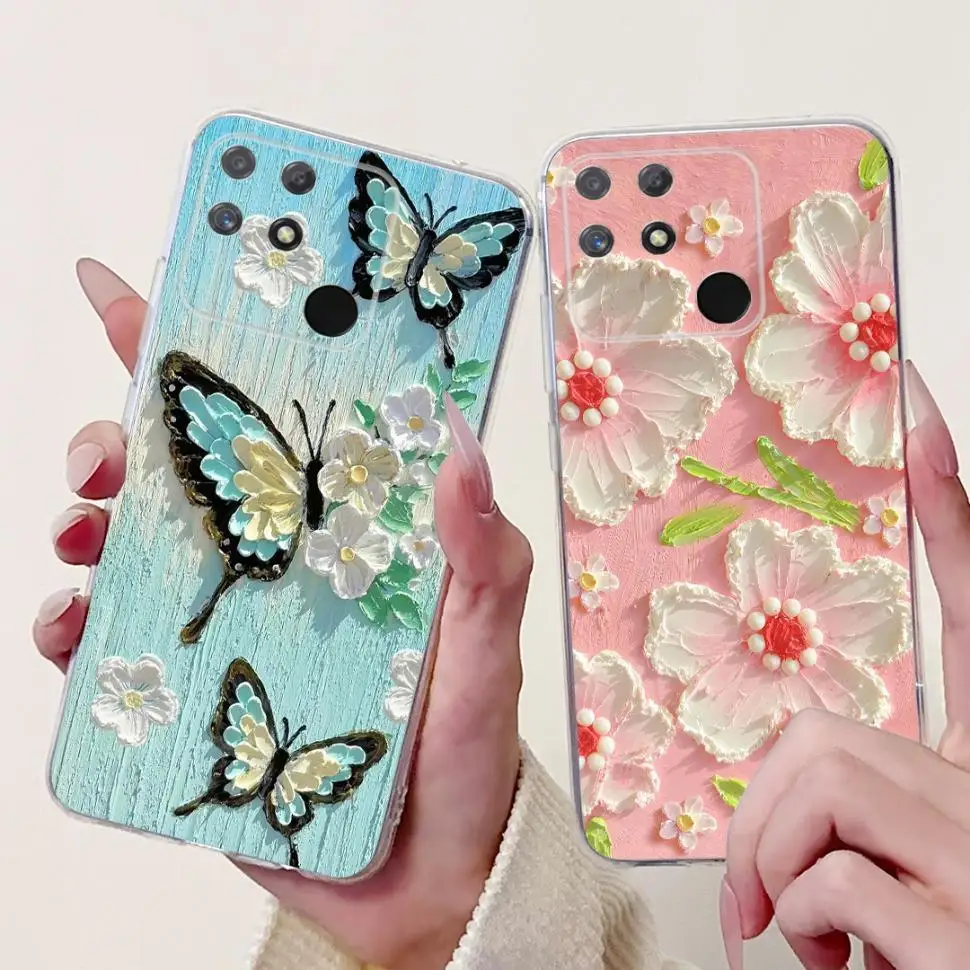 Soft Silicone Protective Cat Pattern Cover