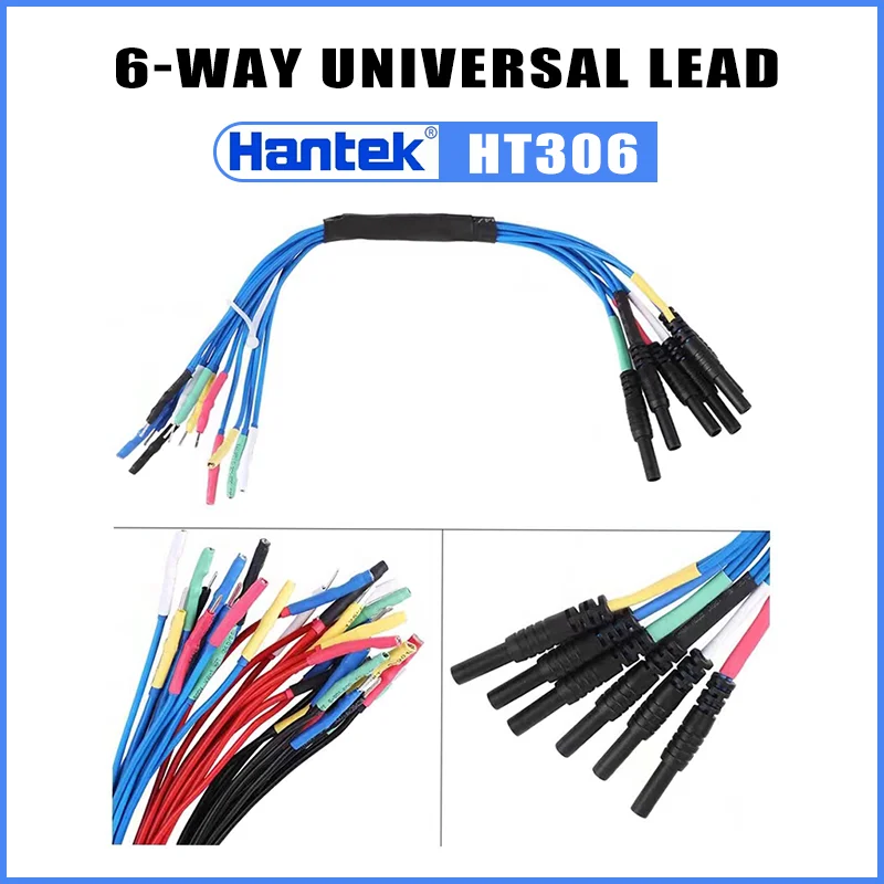 Hantek Shunt HT306 4 Color Sizes 0.6/1.5/2.3/2.8Mm Test Sensor Universal Diagnostic Automotive Oscilloscope/1008C
