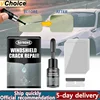 15min Windshield Crack Fix Pro Kit - DIY UV Curing Resin for Car Glass Repair, Auto Windscreen Scratch Restorer Fluid (20ml) 3