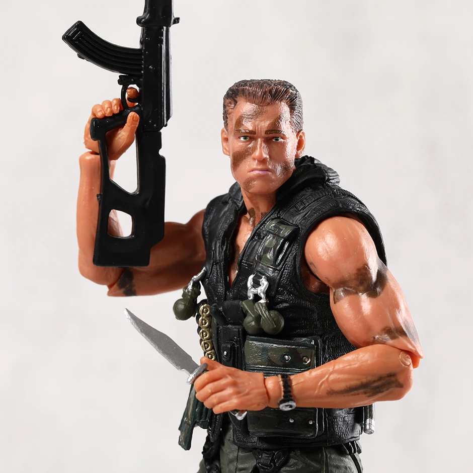 NECA Arnold Schwarzenegger Commando Matrix 30th Anniversary