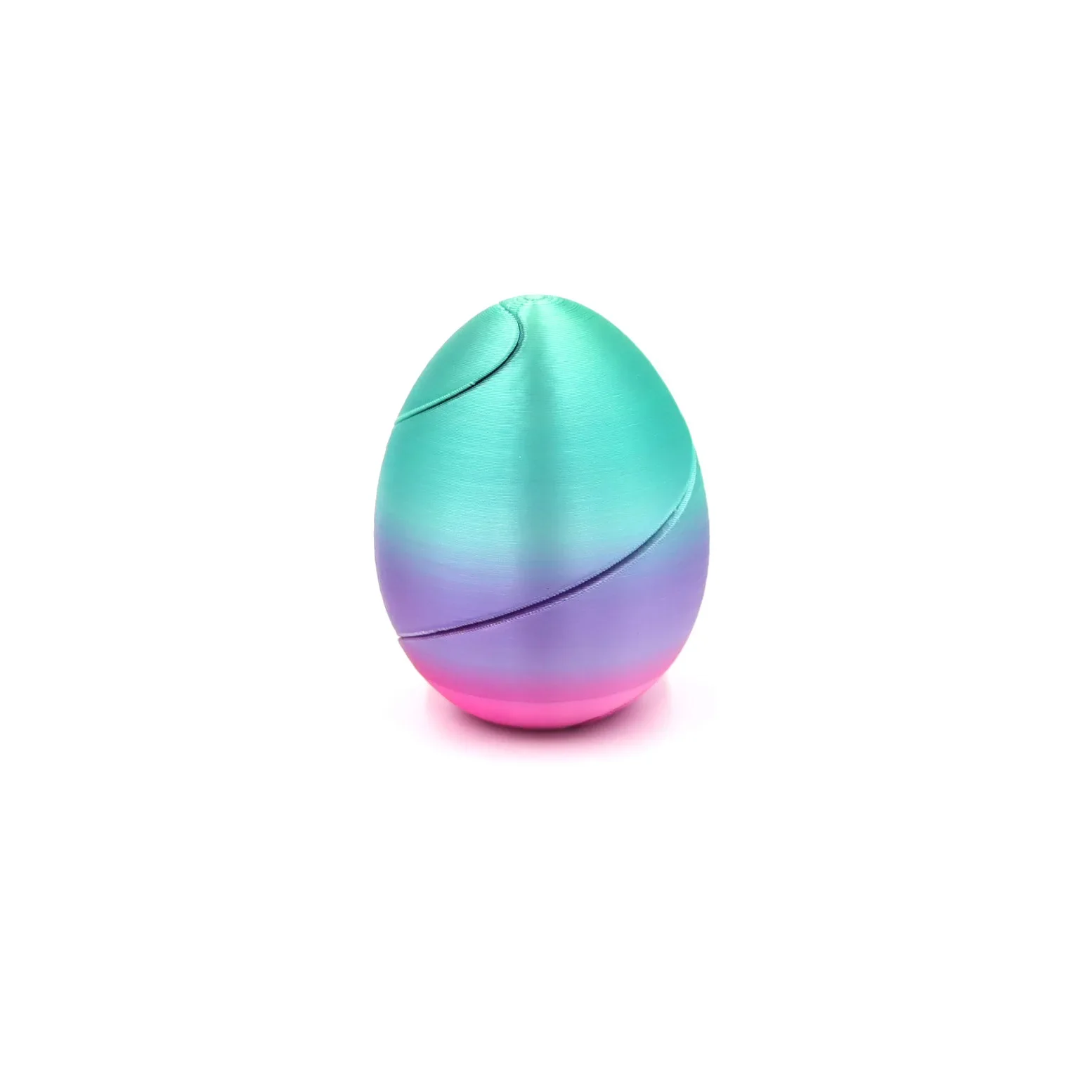 Fidget Toy 3D Print Spiral Eggs Impossible Shuttle Toys Passthrough Sculpture Mini Vortex Thread Illusion Home Desktop Decor