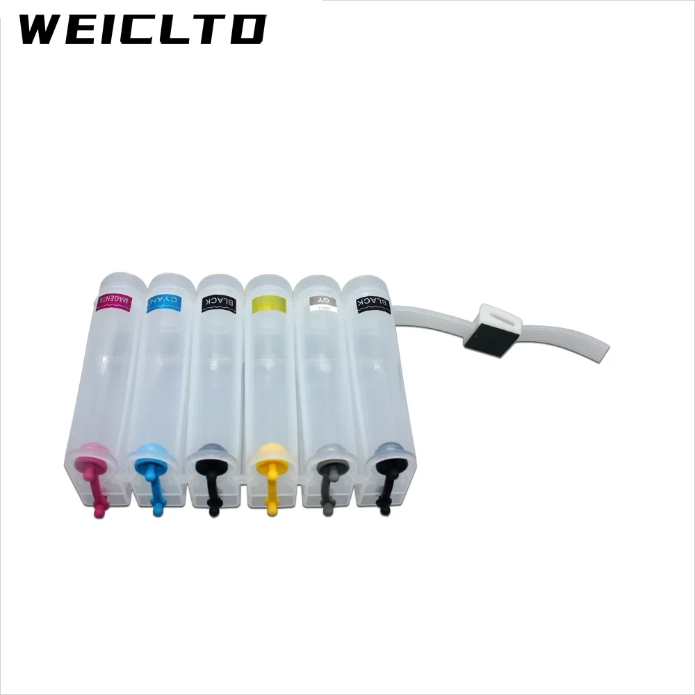 6 색 PGI-750 CLI-751 PGI750 CLI751 Canon MG6370 MG6670 MG7170 MG7570 iP8770 프린터 용 자동 재설정 칩이있는 Ciss 시스템