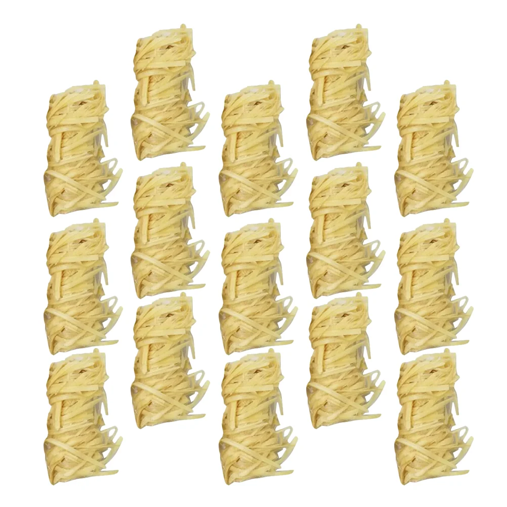 

50pcs Natural Wood Firelighters Quick Charcoal Wooden Fire Starters