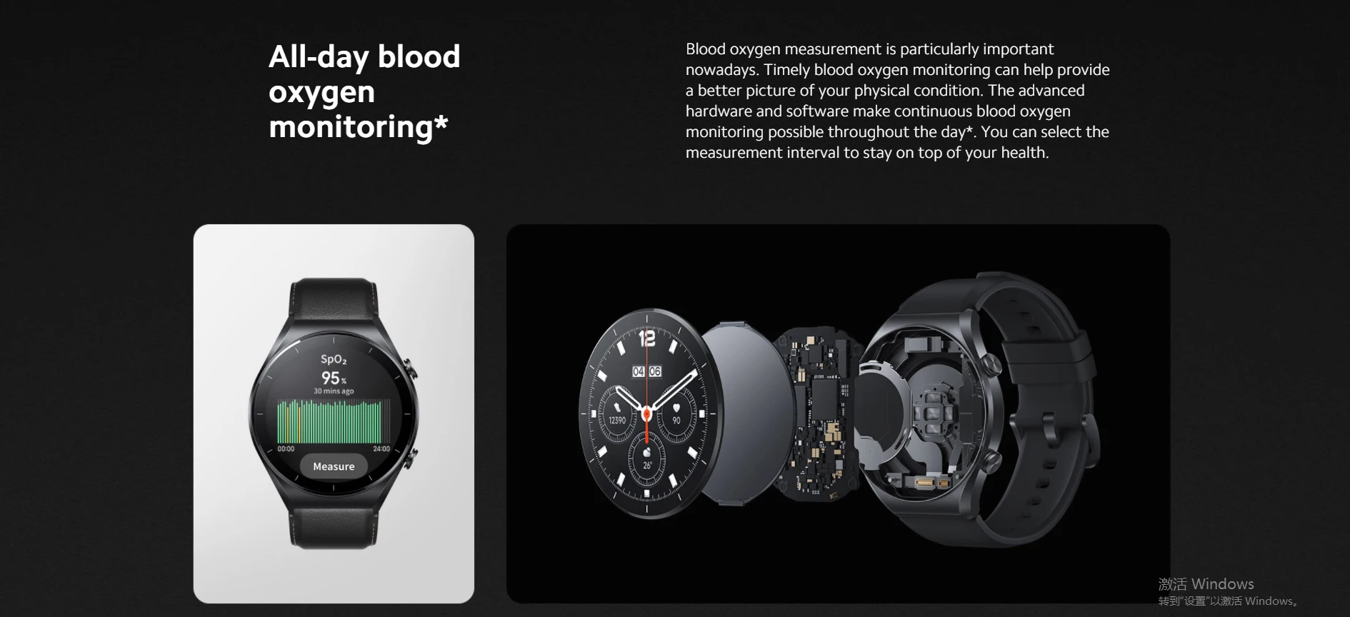 характеристики часов xiaomi watch s1