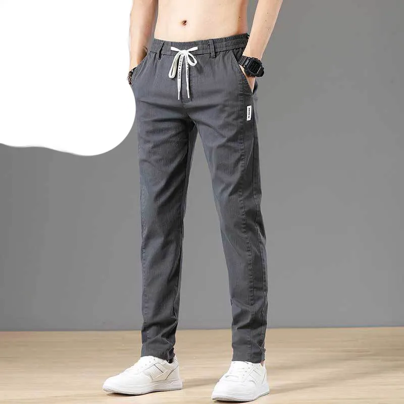 Spring Summer KPOP Fashion Style Harajuku Slim Fit Trousers Loose All Match Korean Style Casual Pants High Waist Pockets Pants