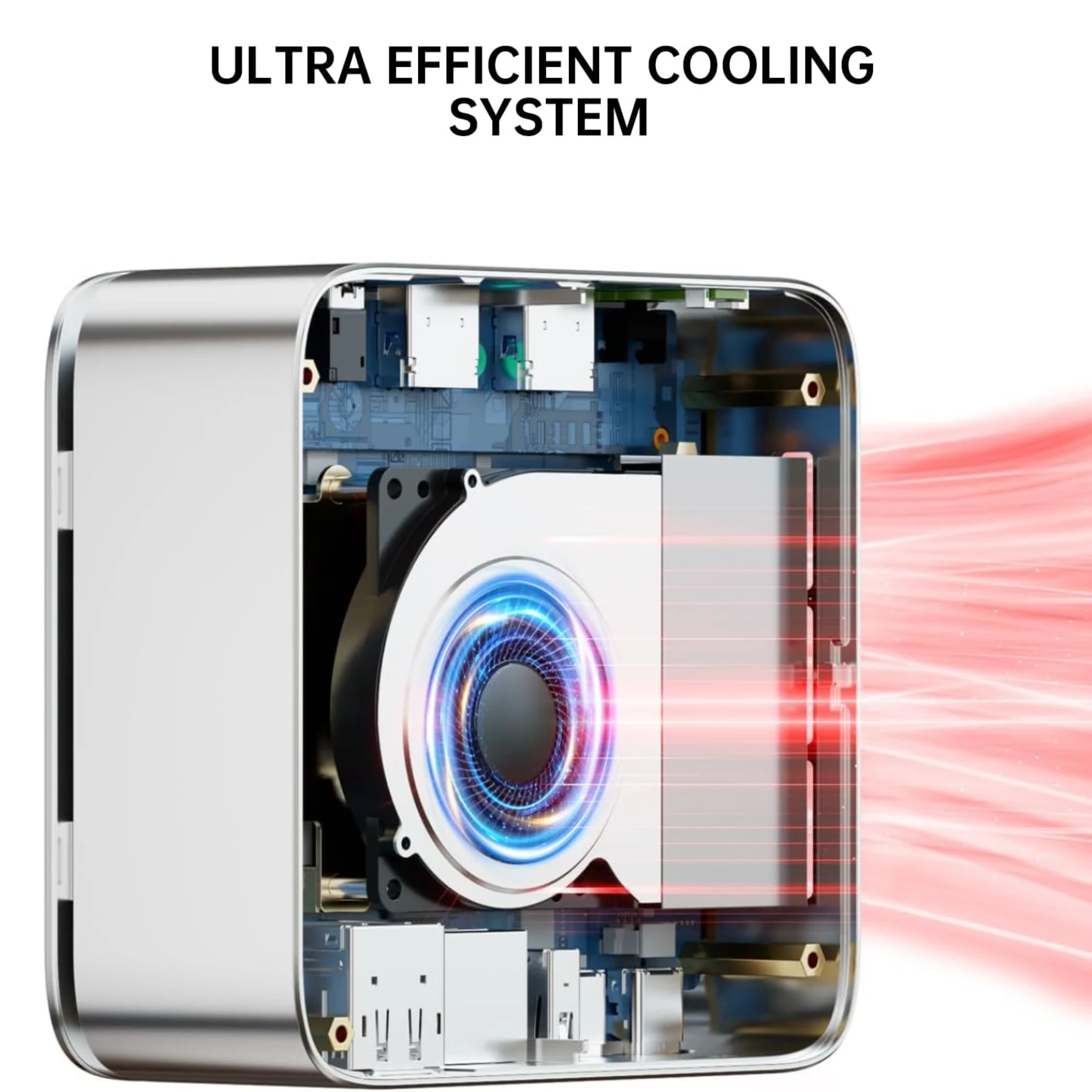 GMKtec G10 Mini PC AMD Ryzen 5 3500U (Beats N150/N97) 2.5GbE NIC LAN Desktop Mini Computers WiFi 5, Type-C, Triple 4K Display - Image 4