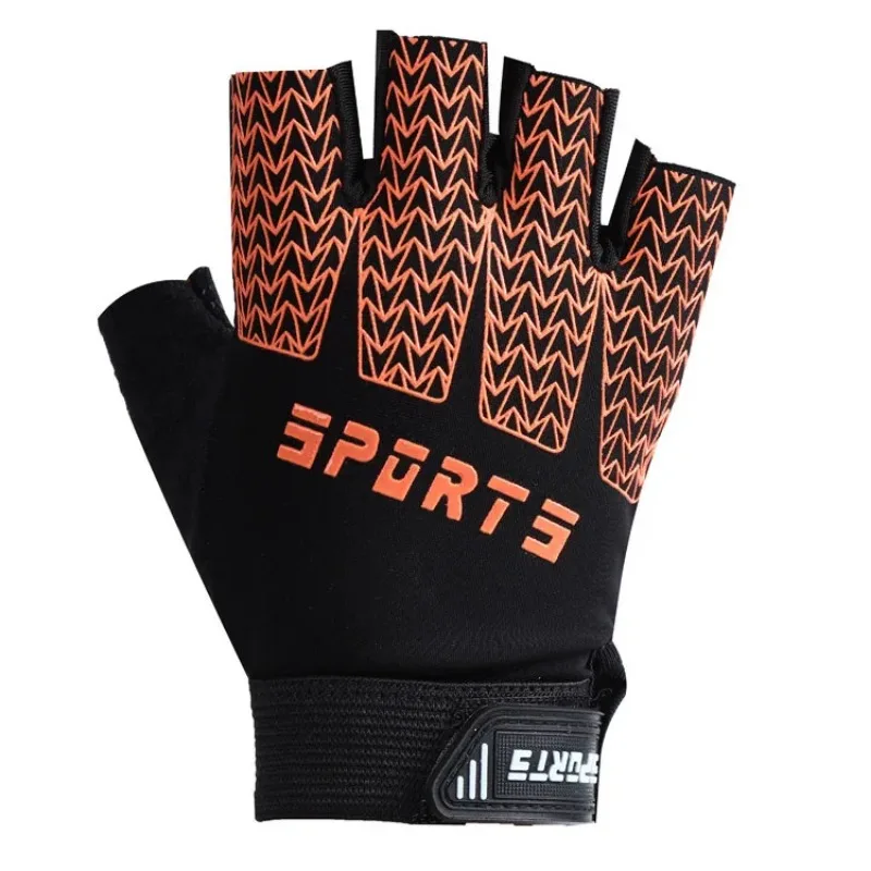 New Children's Gloves Boys And Girls Half Finger Riding Sports Anti-Slip Breathable Outdoor Spring And Summer Trends