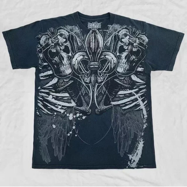 Retro Gothic Short Sleeved T-Shirt 4