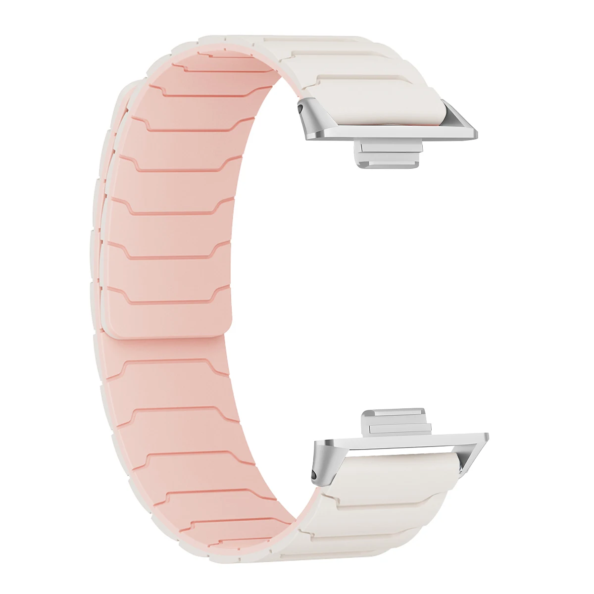 ตัวเลือกสินค้า สายซิลิโคนแม่เหล็กสำหรับ Mi Band 9 Pro 8 Pro รัดข้อมือระบายอากาศได้