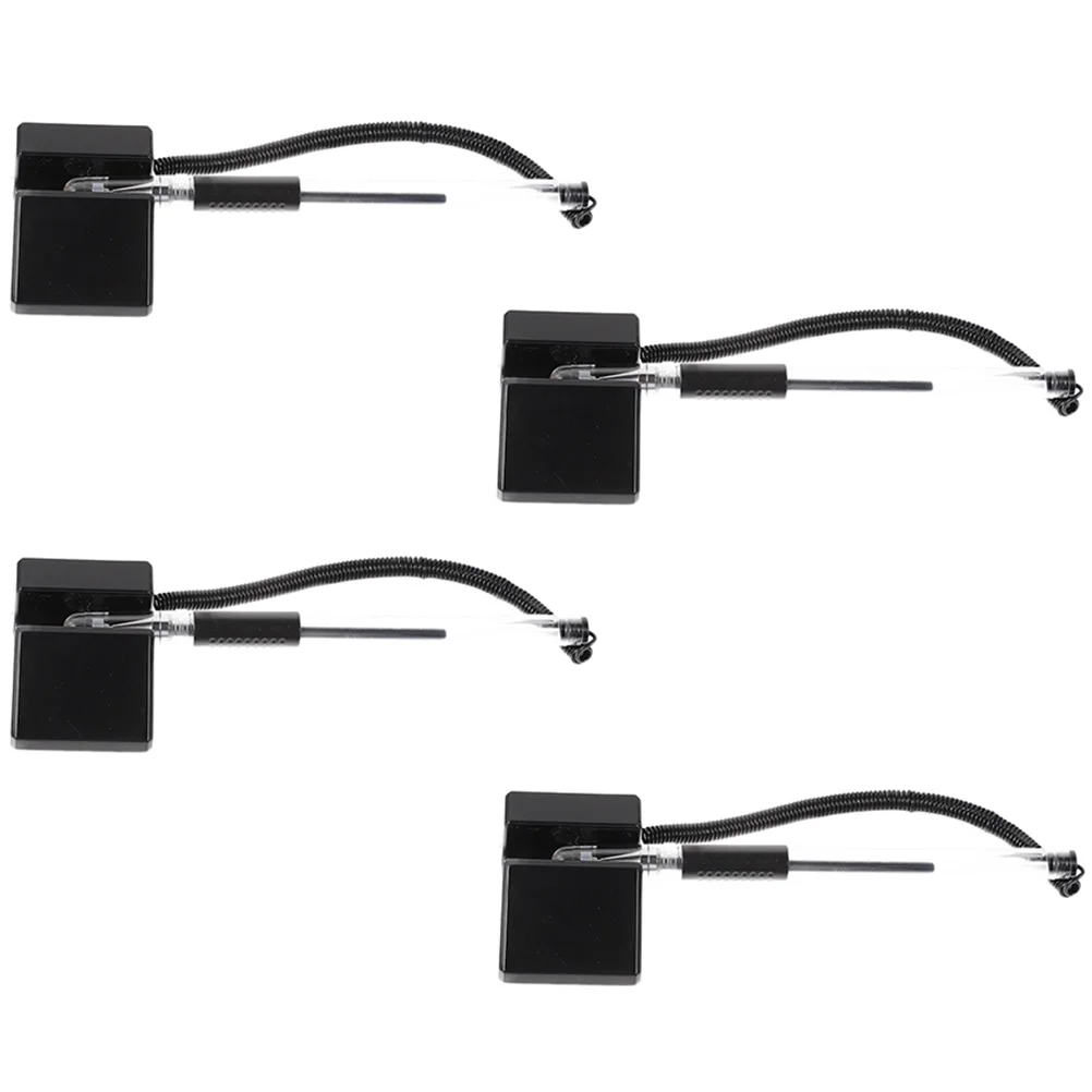 

0.5mm Ballpoint Pen Secure Chain Attached Base Stand Desk Office Counter Signature Pens Stationery Gift For Hotel Bank