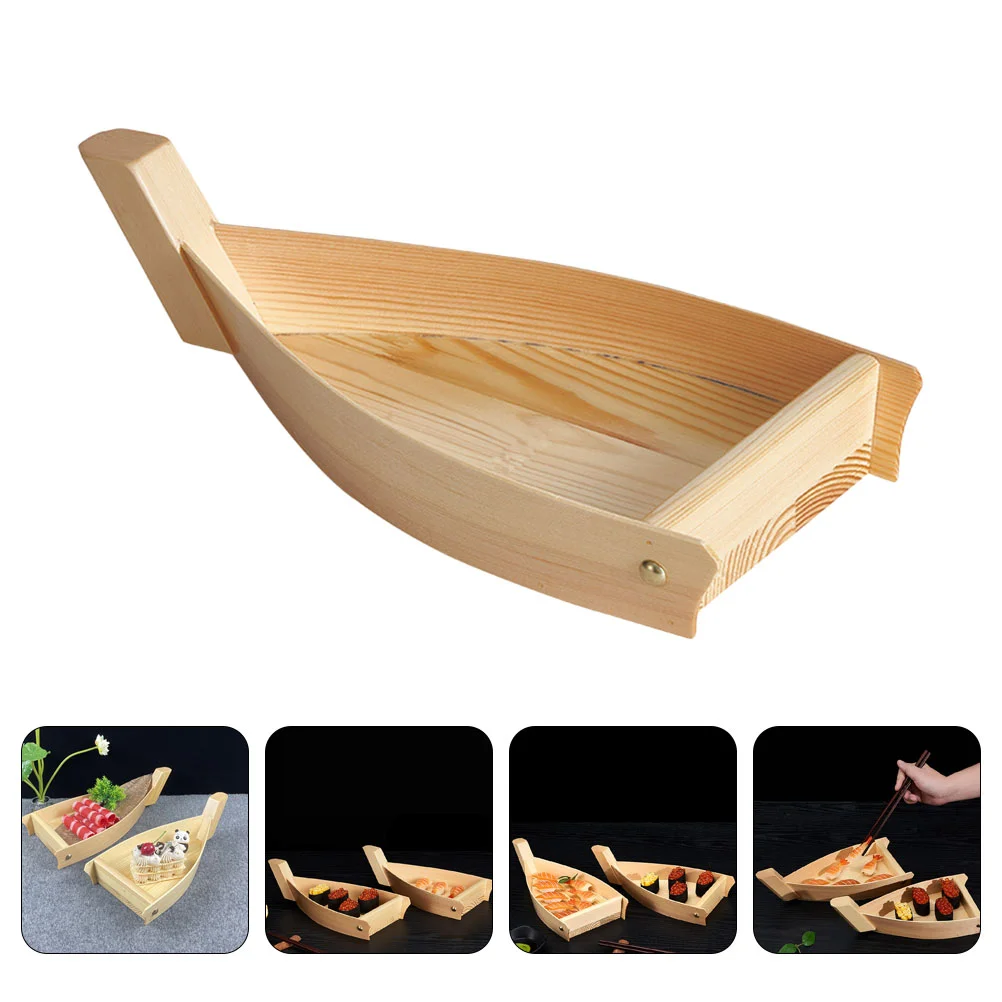 

Sushi Tray Sashimi Serving Tray Japanese Sushi Dish Dessert Holder Kitchen Accessory