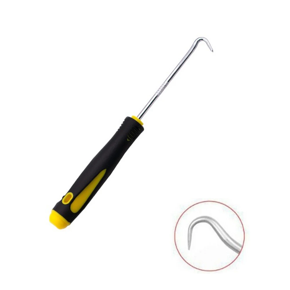 

Durable Pick Tool Hook Tool Straight 135 160mm 45 Car Pick Car Remover Tool Gasket Puller Hook O Ring Oil Seal Remover Hand Tool