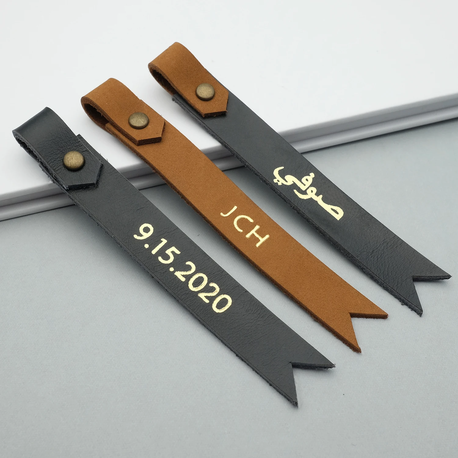 Custom Bookmark Personalised Bookmarks Custom Page Brand Engraved Leather Book Mark Reader Gift Personalised Gift login page