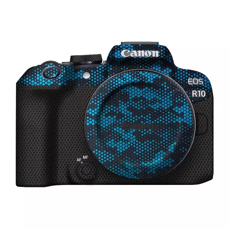 R10 3D Texture Camera Sticker 3M Vinyl Wrap Skin Anti-Scratch Protective Film Protector Coat Decals for Canon EOS R10 EOSR10
