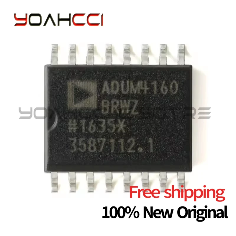 

(5-10piece)100% New ADUM4160BRWZ ADUM4160 BRWZ SOP-16 Chipset Original free shipping