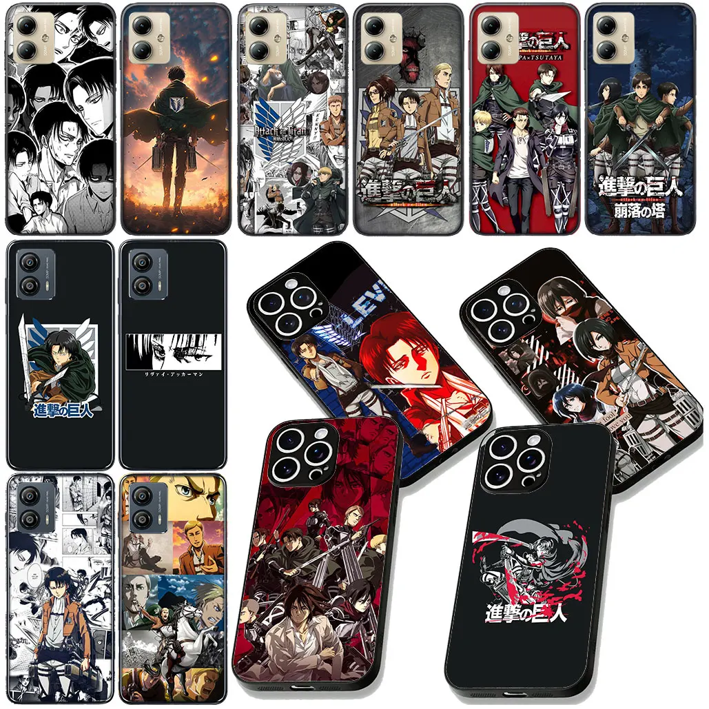 Eren Jaeger & Levi Attack on Titan Phone Cover