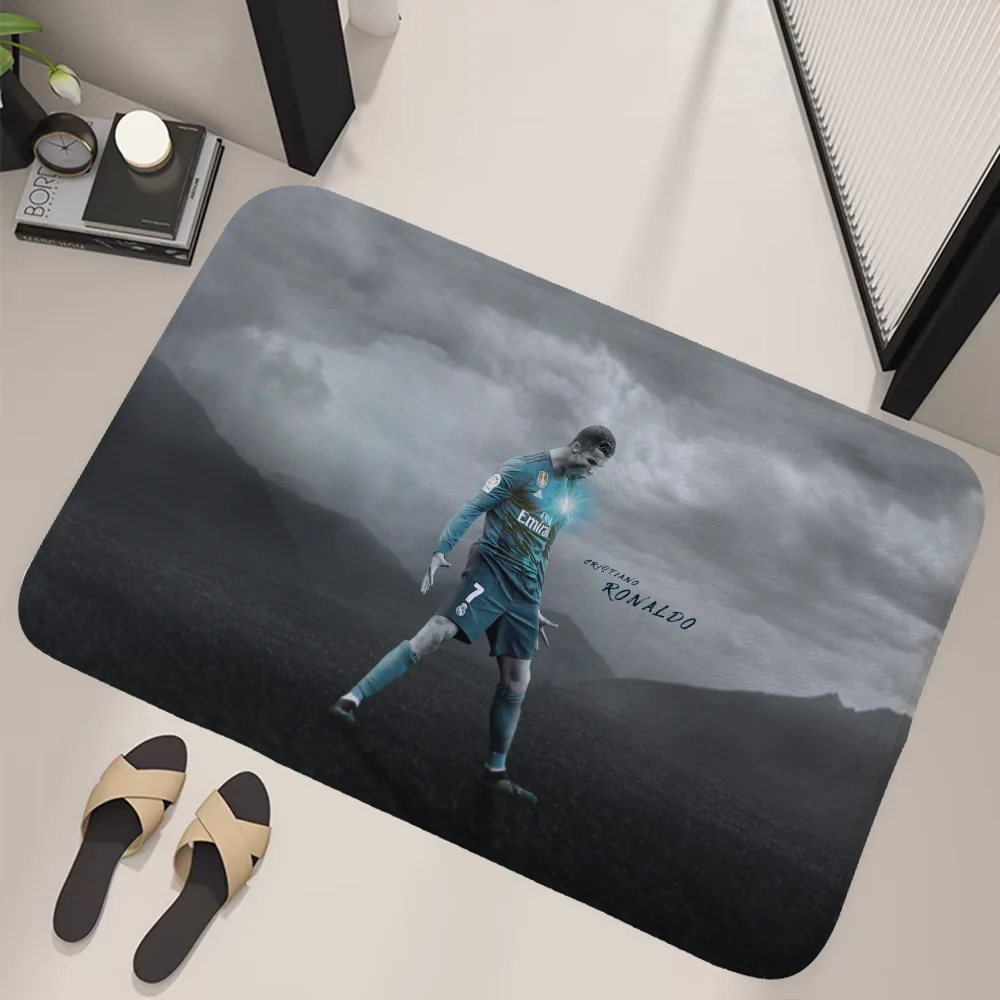 Cristiano Ronaldo Doormat Entrance to Home Decoration Accessories Front Door Mat Outdoor Rug Kitchen Mats for Floor Room Rugs 4