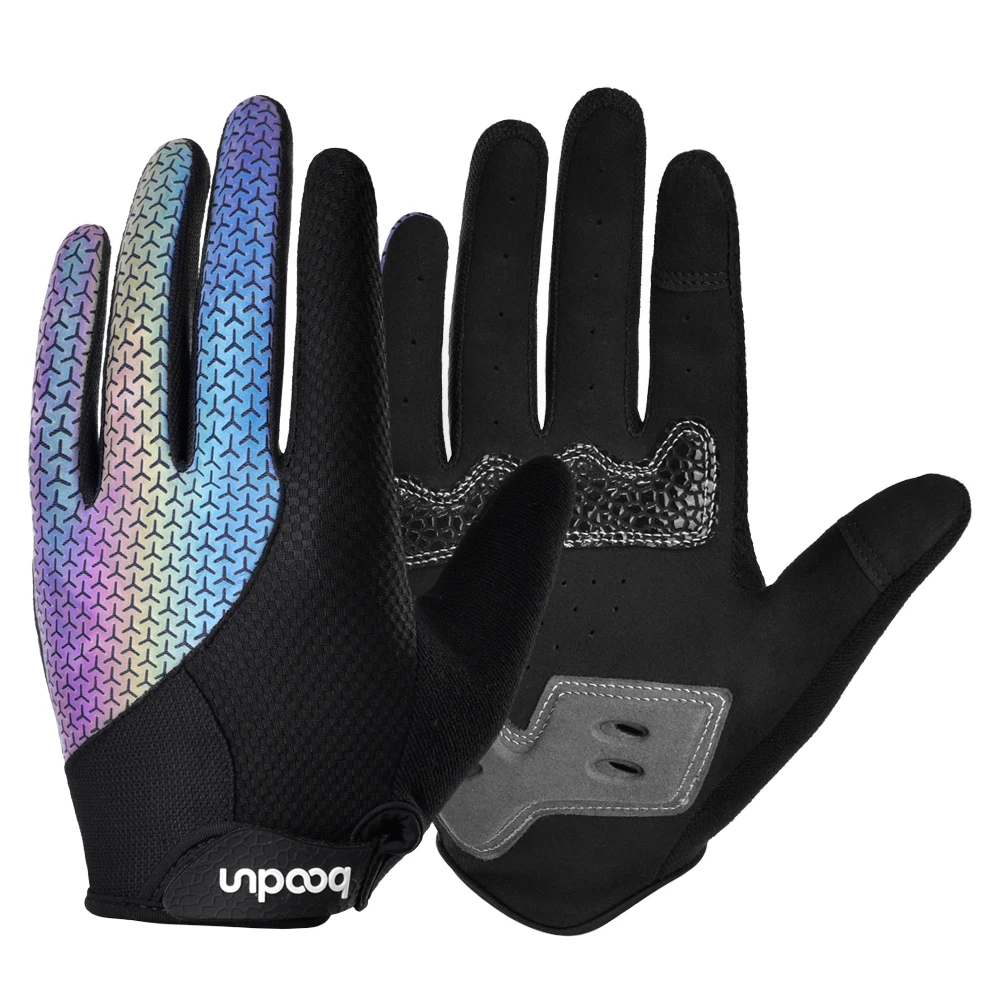 Summer Cycling Gloves Full Finger MTB Bike Gloves Touch Screen Non Slip Silicone Palm Driving Riding Gloves 2201382 3